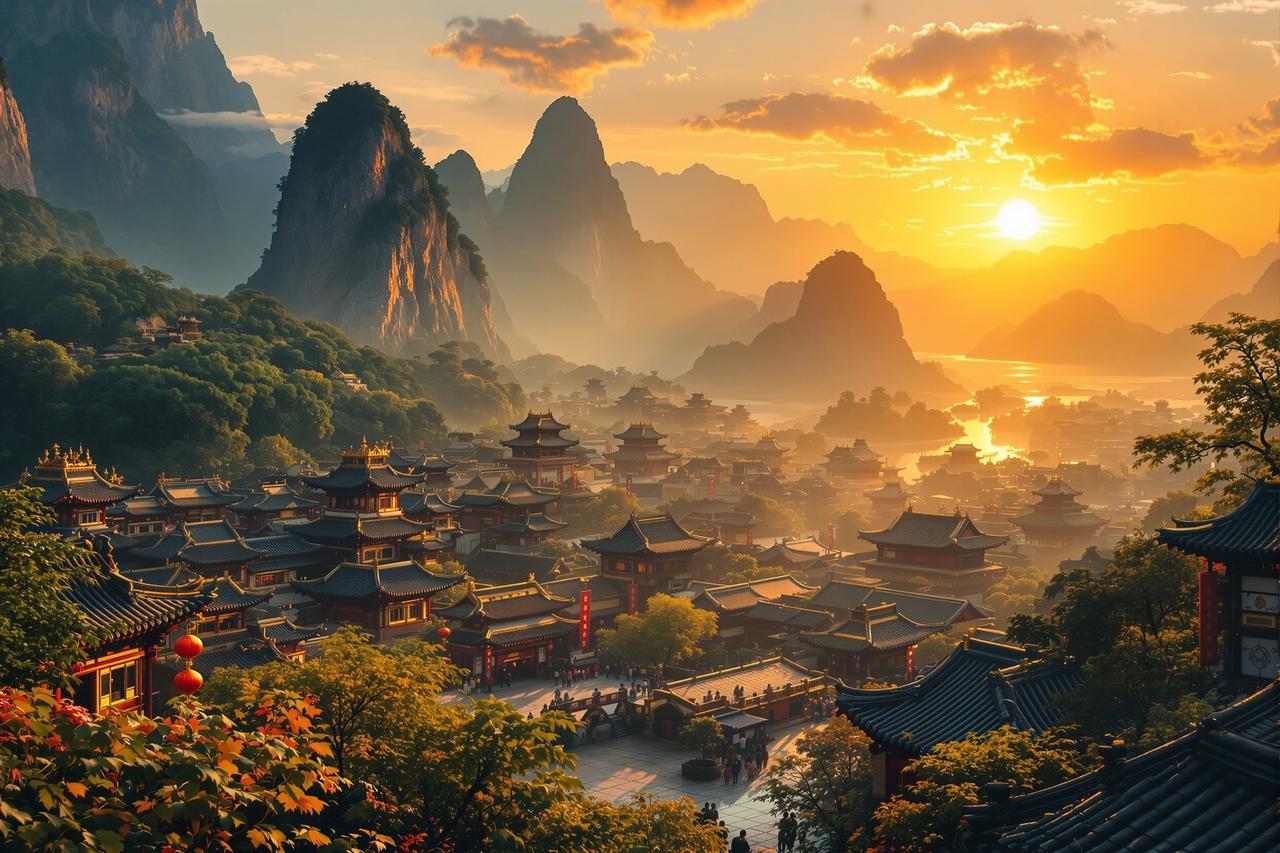 韩国短剧文旅项目 - 丽江·金鳞秘境影视旅拍基地